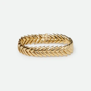 SPIKELET BRACELET IN GOLD