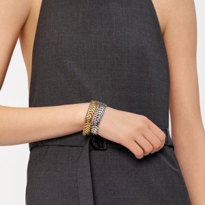 SPIKELET BRACELET IN SILVER