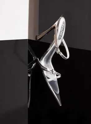 STRAPPY SANDAL METALLIC LEATHER 