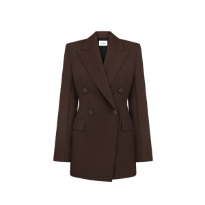 TAILORED JACKET IN BROWN 