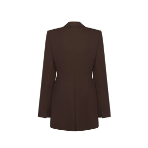 TAILORED JACKET IN BROWN 