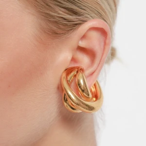 TRIPTYCH EAR CUFF IN GOLD
