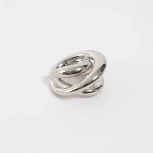 TRIPTYCH EAR CUFF IN SILVER