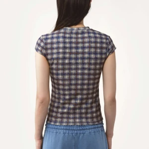 AVAVAV T-SHIRT CHECKED BLUE