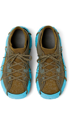 WOMEN'S ROKU MULTICOLOR SNEAKERS IN GREEN/BLUE