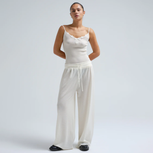 WOOLEN BARBERA  WHITE