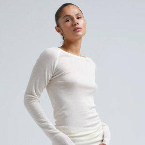 WOOLEN JADE IN OFF WHITE