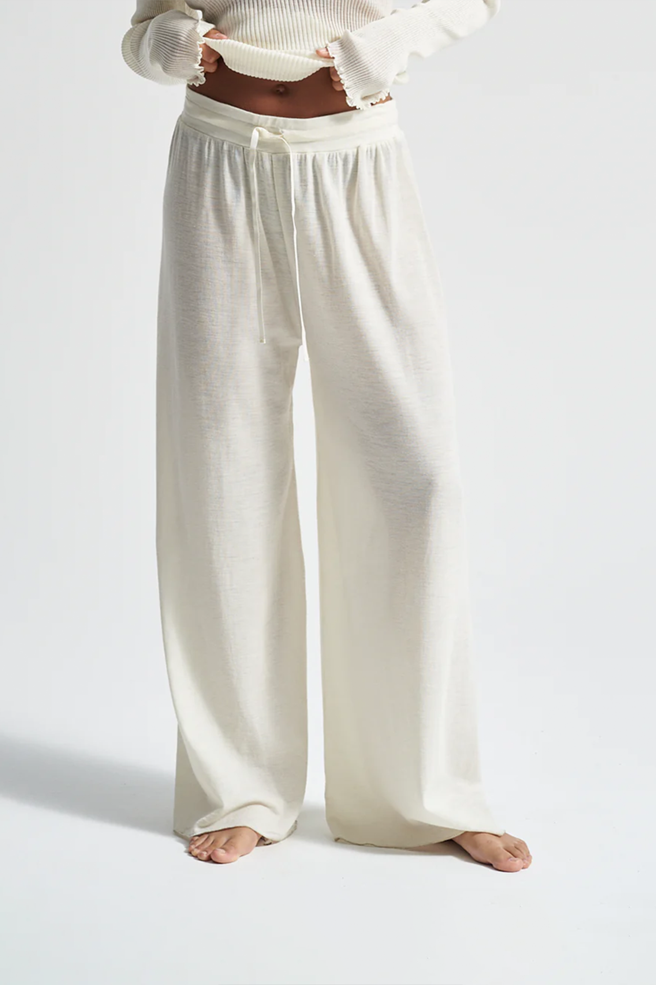 WOLLEN BARBERA IN OFF WHITE