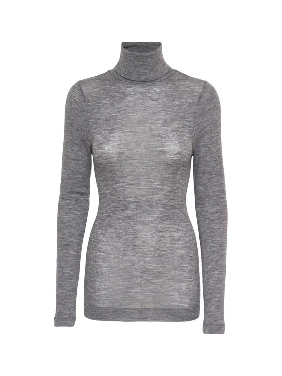 WOOLEN LOLA IN GREY MELANGE